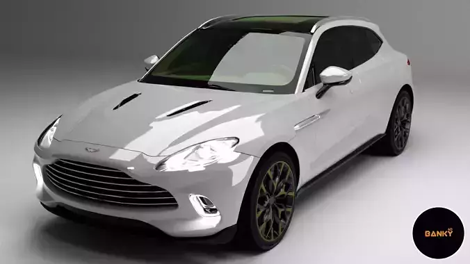 Aston Martin DBX 3D model