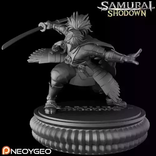YASHAMARU KURAMA - SAMURAI SHODOWN 3D print model