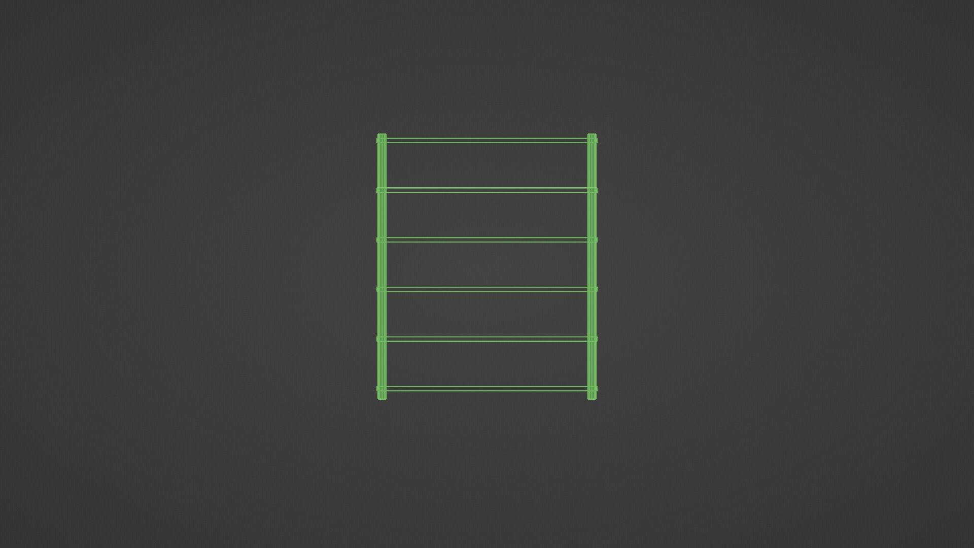 Shelf Free 3D model_4