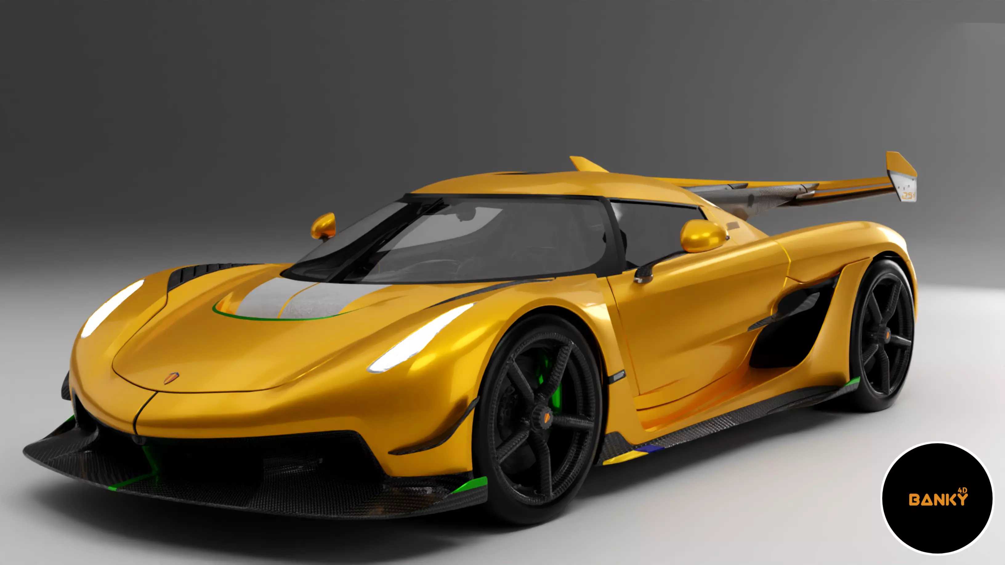 Koenigsegg Jesko 3D model