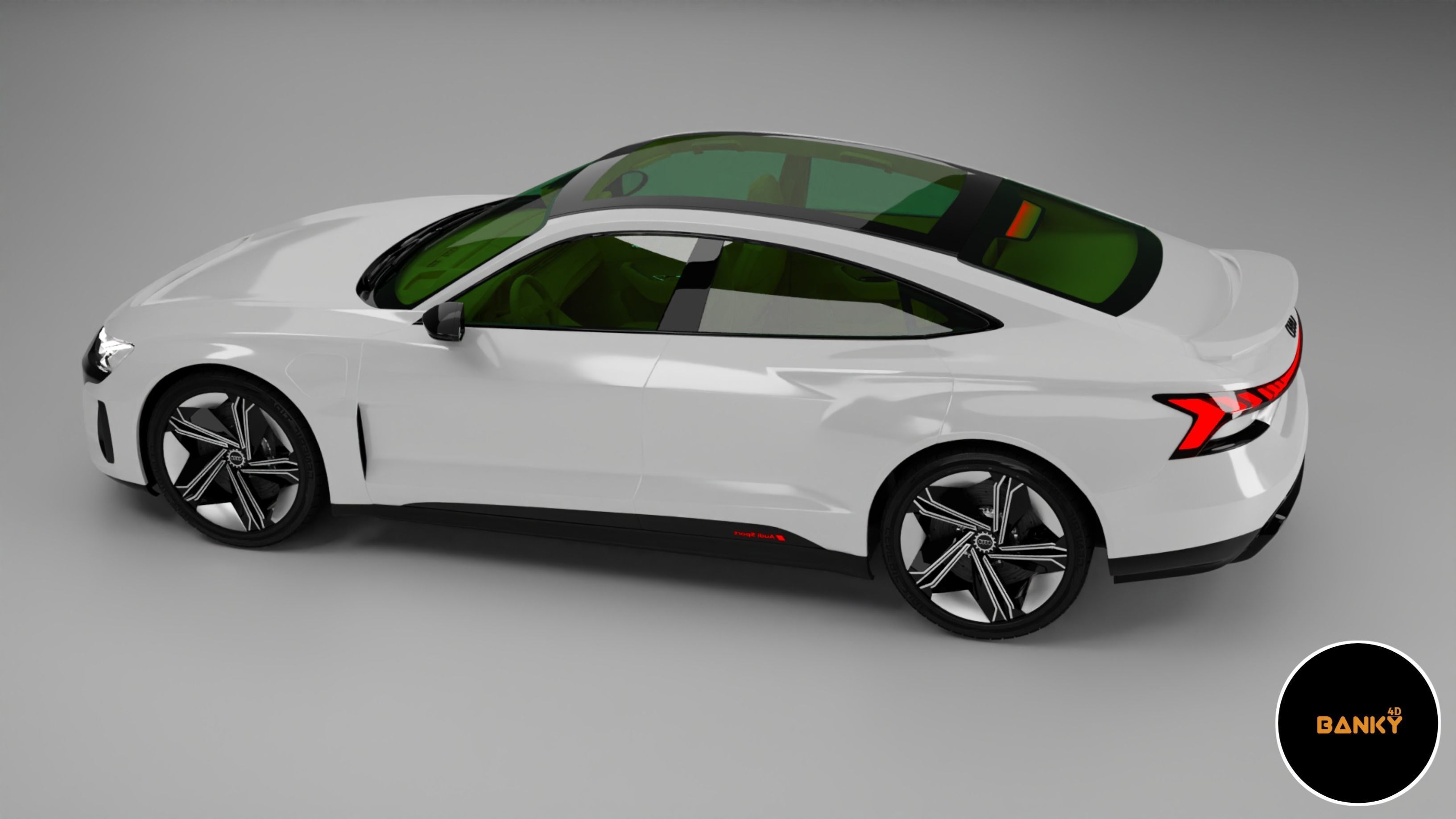 Aston Martin e-Tron 3D model_3