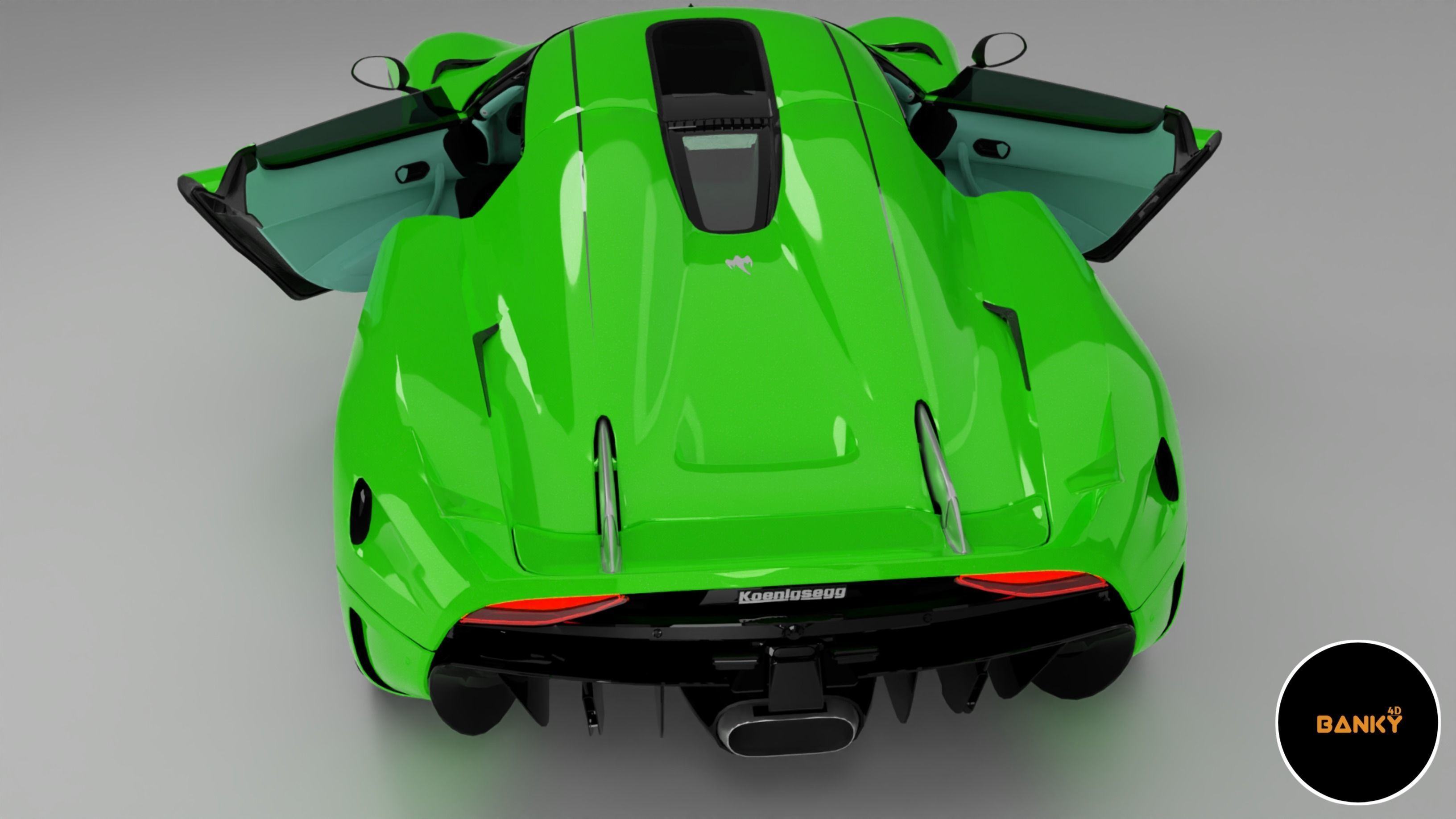 Koenigsegg Regera 3D model_6