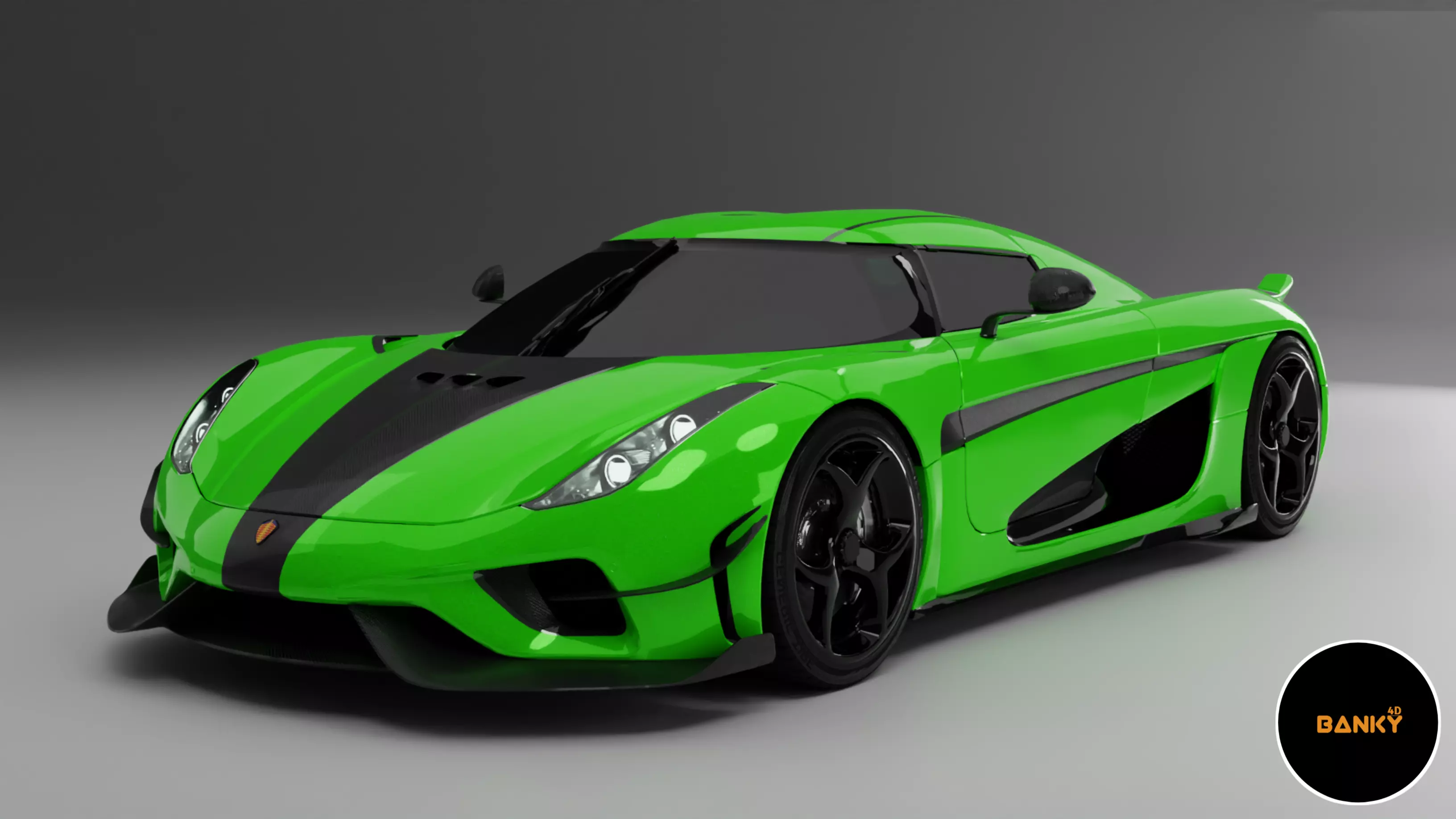 Koenigsegg Regera 3D model_0