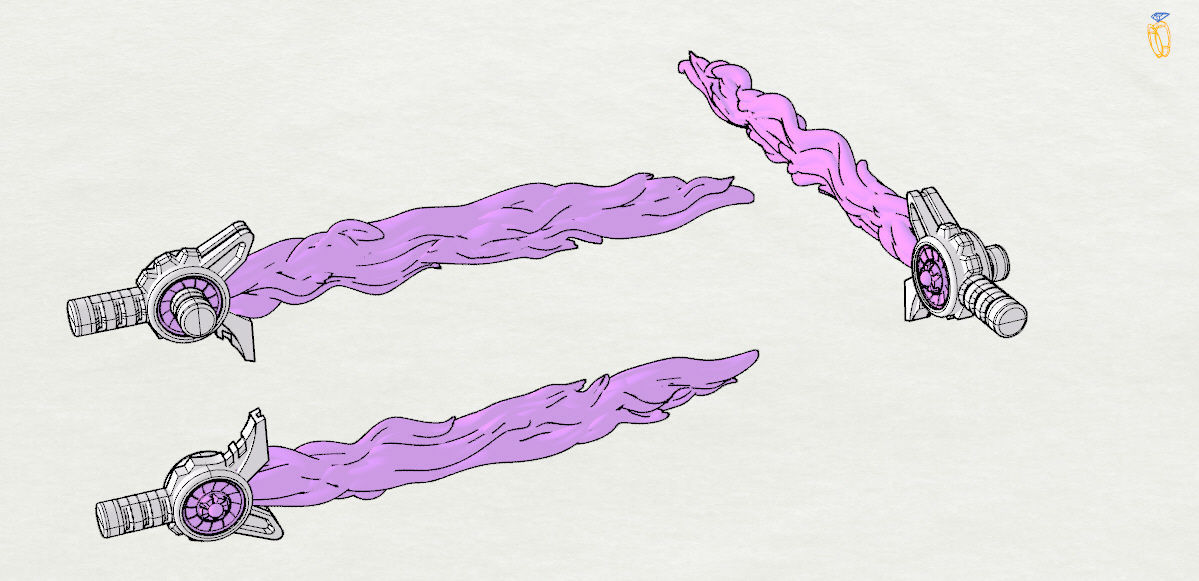 Transformers Legacy United Windblade Energy Saber 3D print model_7