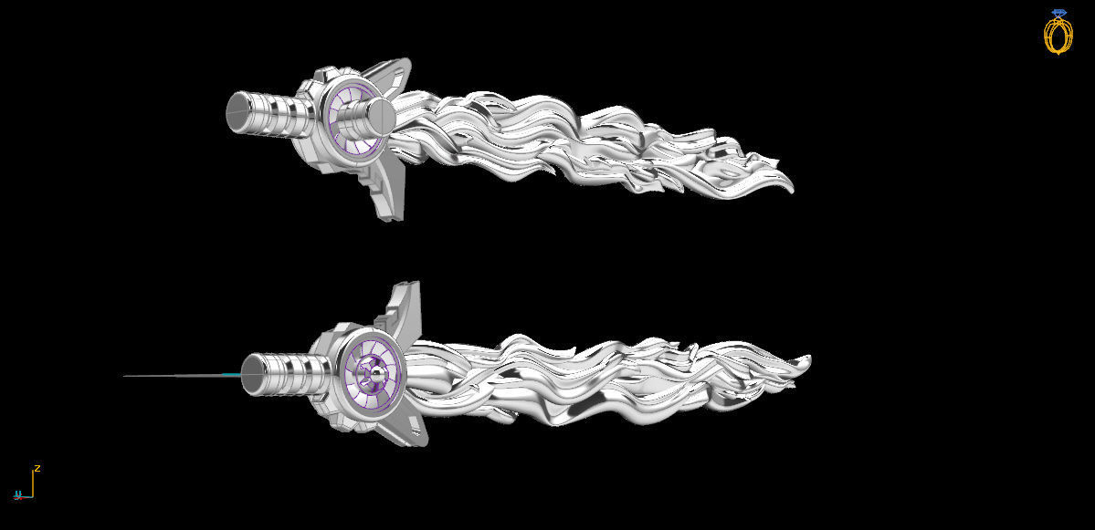 Transformers Legacy United Windblade Energy Saber 3D print model_9