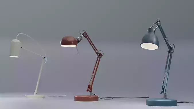 Table lamp 3D model