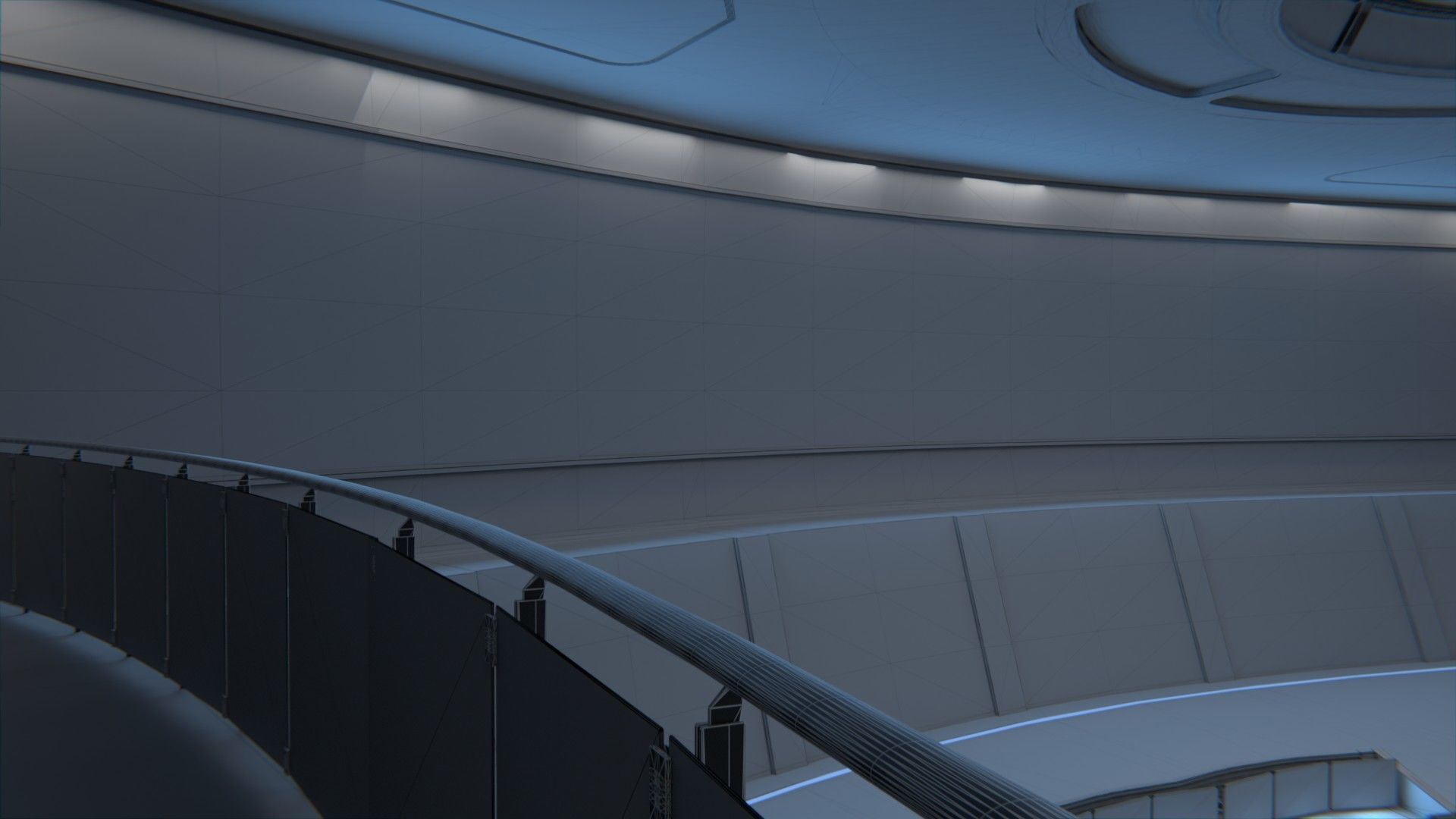 monitoring Center Command Center 3D model_14