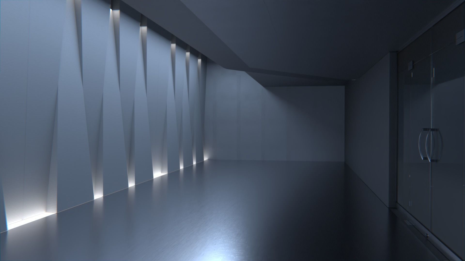 monitoring Center Command Center 3D model_3