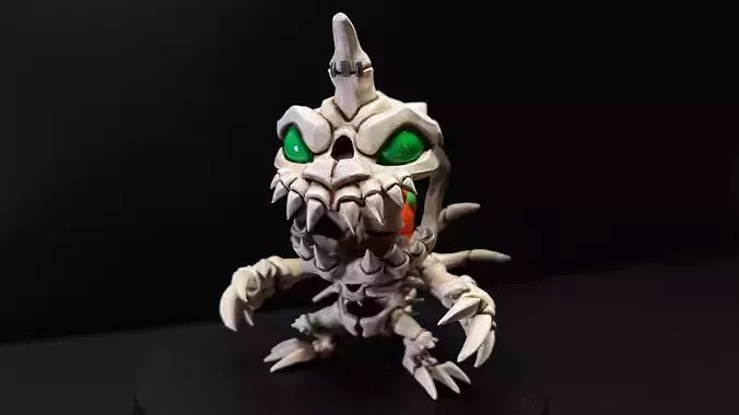 Chibi SkullGreymon  3D print model
