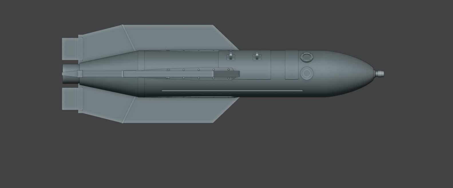 RUSSIAN PBK-500U DREL GLIDE BOMB 3D print model_2