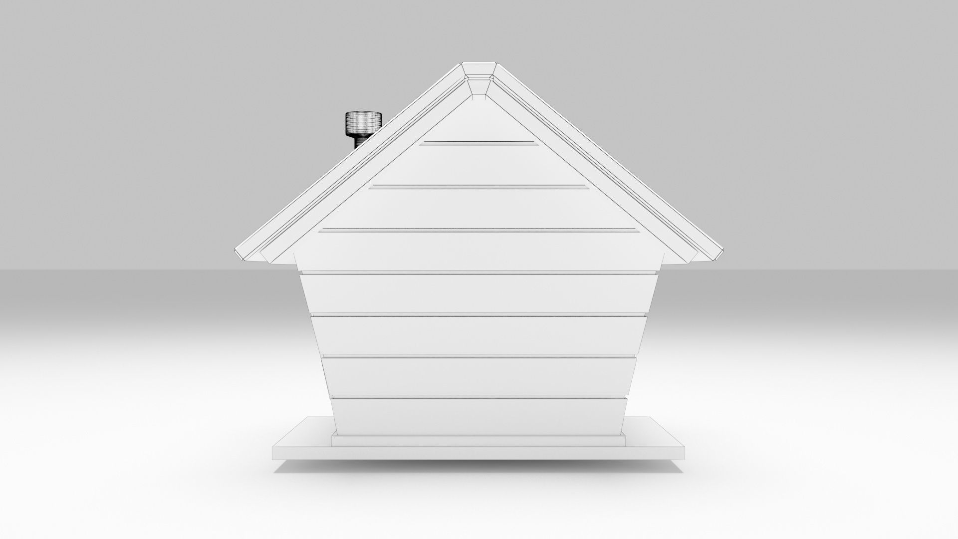 House Hut 3D model_6