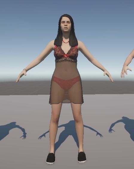 Beach Characters Pack - 30 Rigged Humanoid Models Low-poly 3D model_7