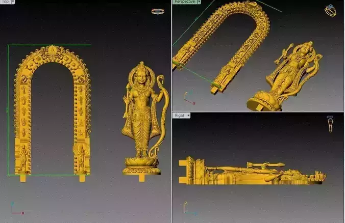 ram laalla idol statue ayodhya 