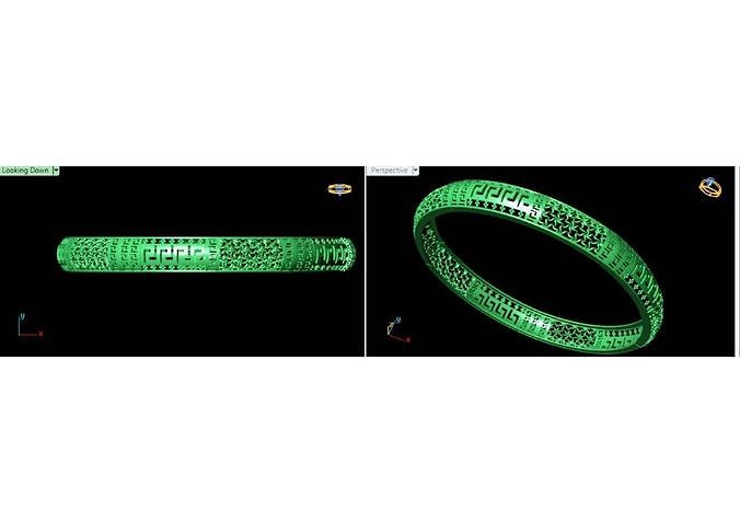 Bangles-Check-Description 3D print model