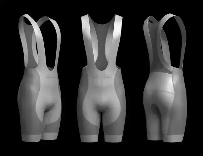 Mens Cycling  Bib Shorts 3d Model