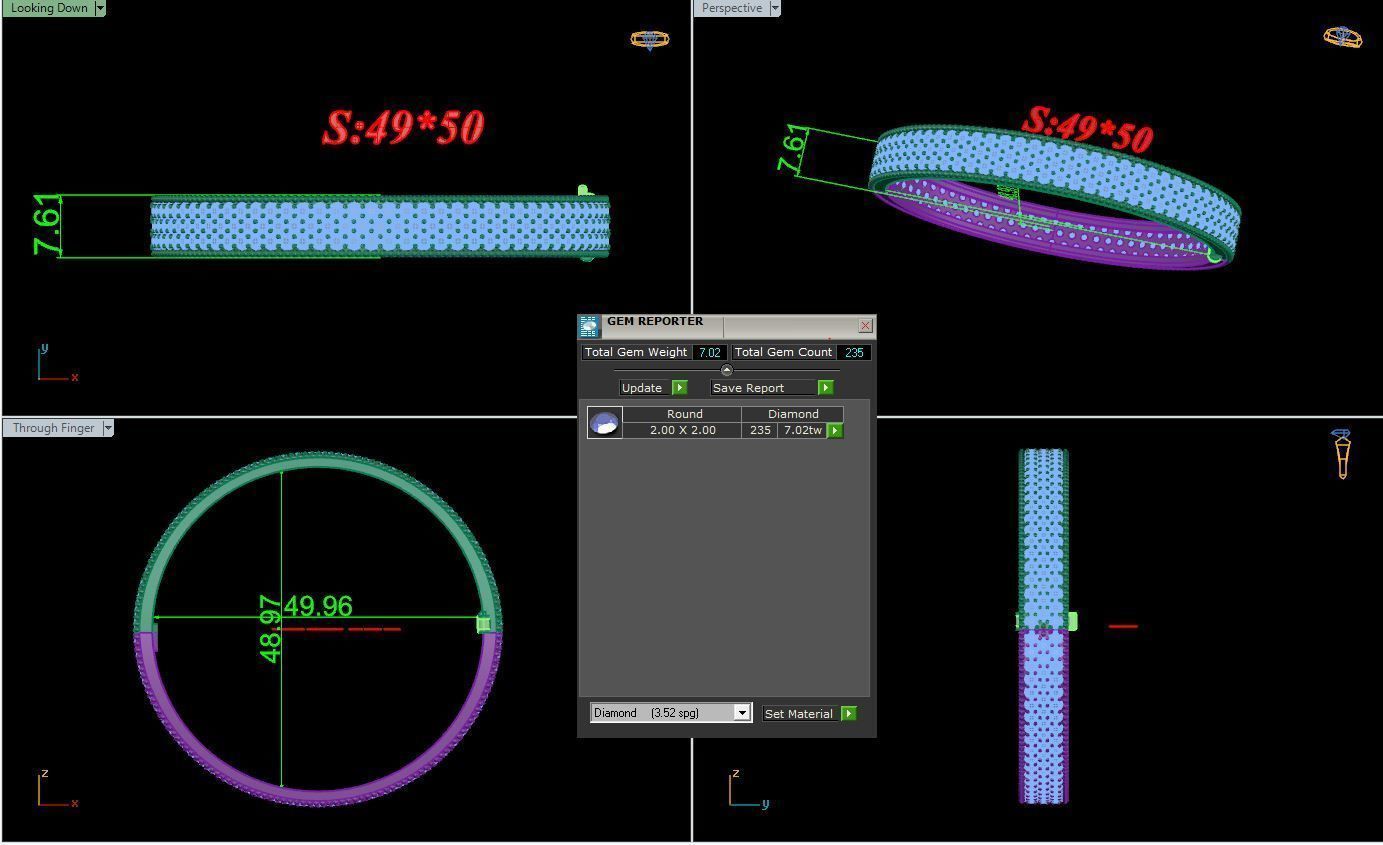 Bracelet03 3D print model_1