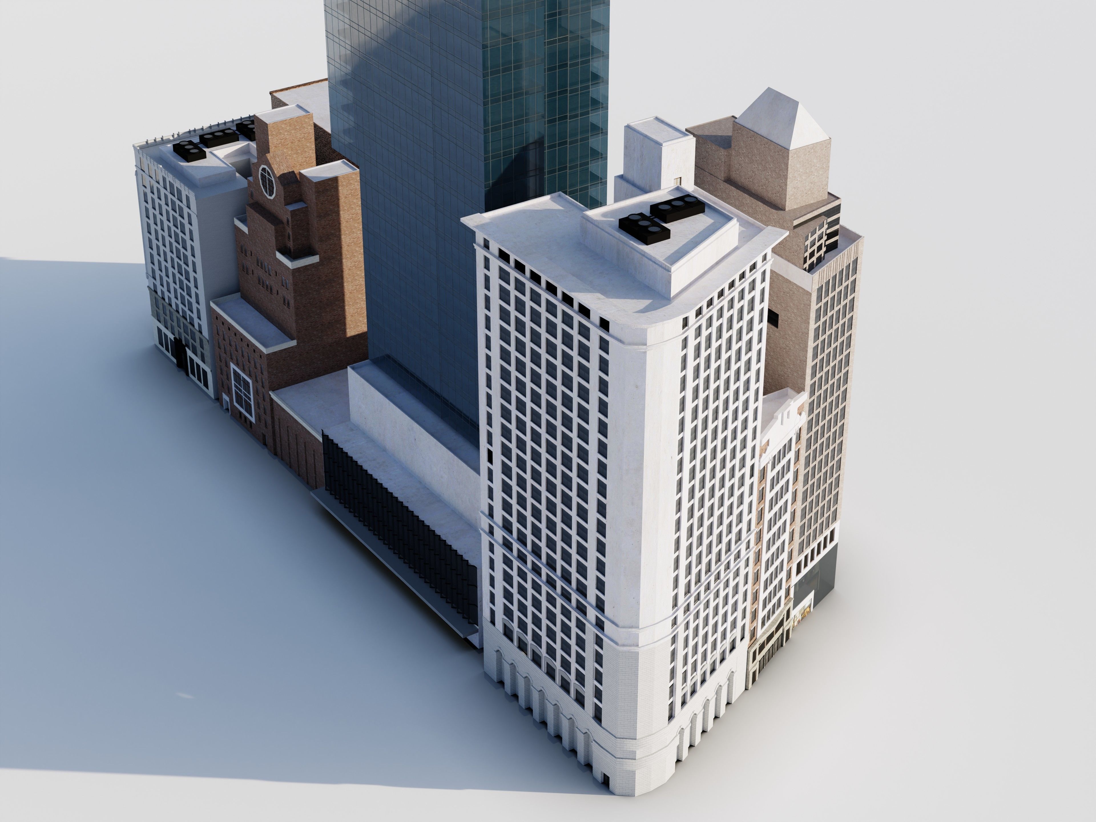 Central park tower 3D model_11