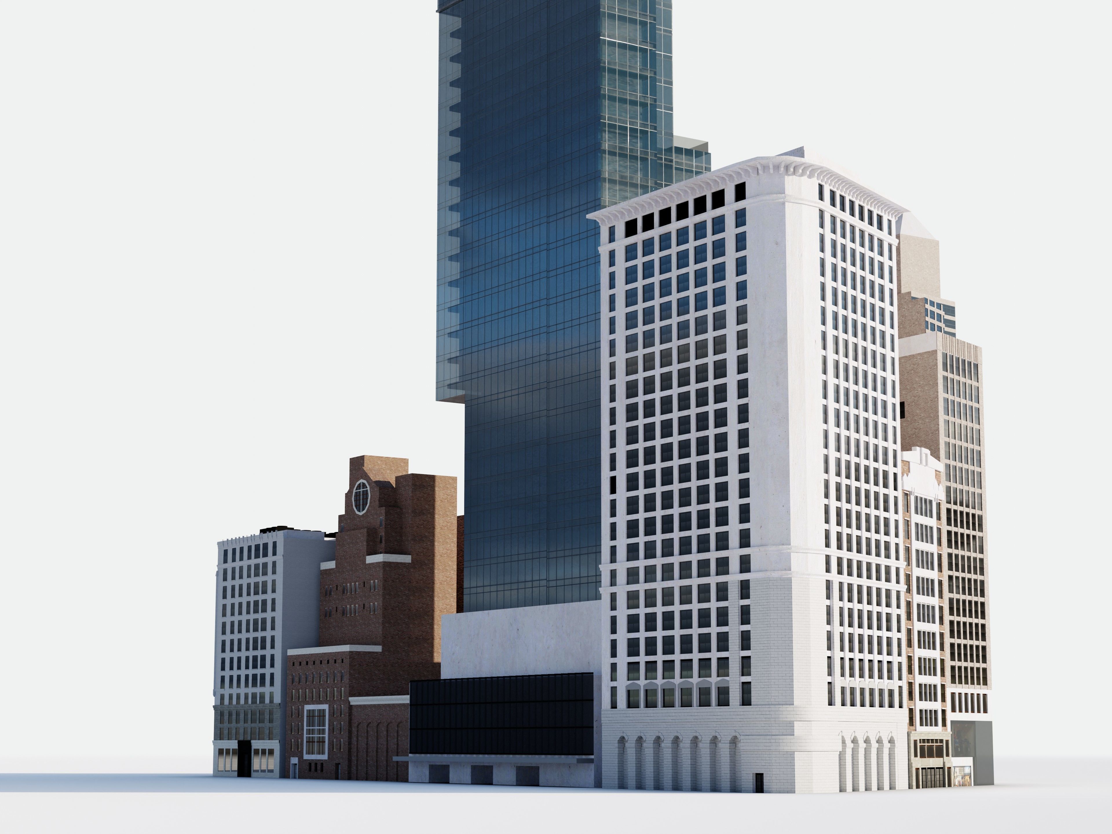 Central park tower 3D model_12