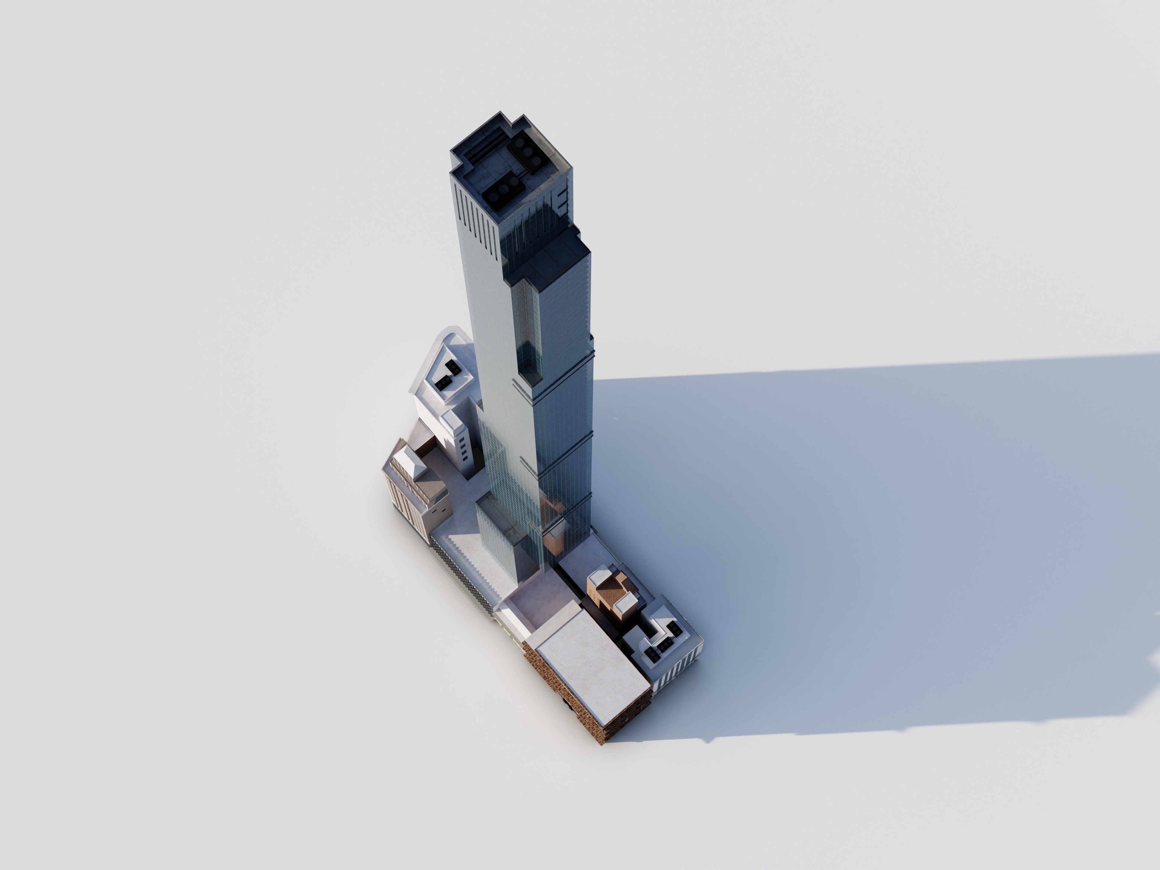 Central park tower 3D model_10