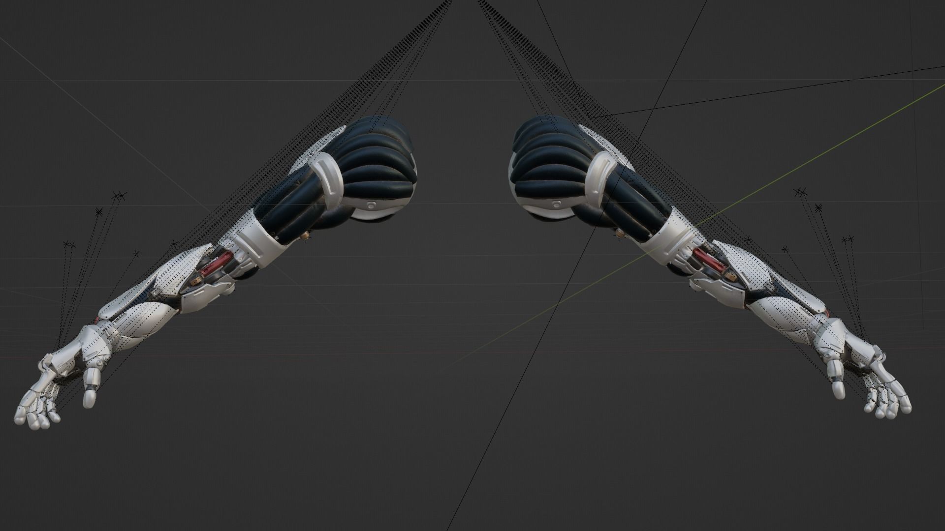 Robotic Arm 3D model_5