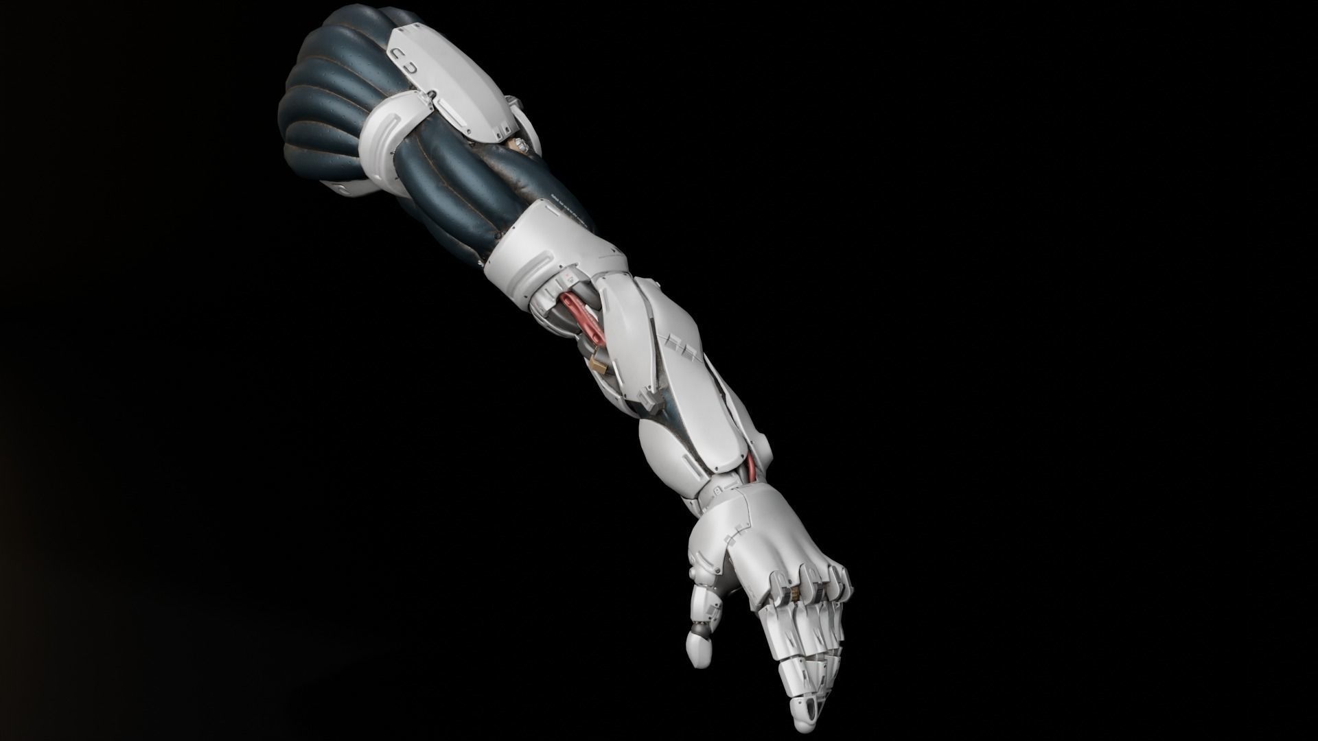 Robotic Arm 3D model_3