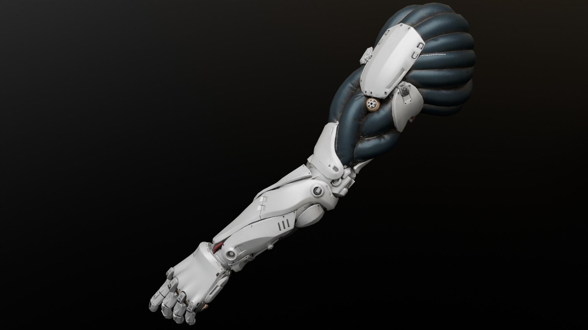 Robotic Arm 3D model_2