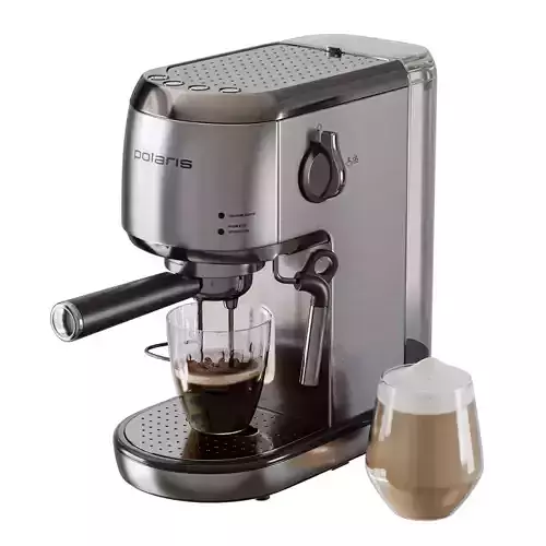 Coffee maker Polaris PCM 2001AE Low-poly 3D model