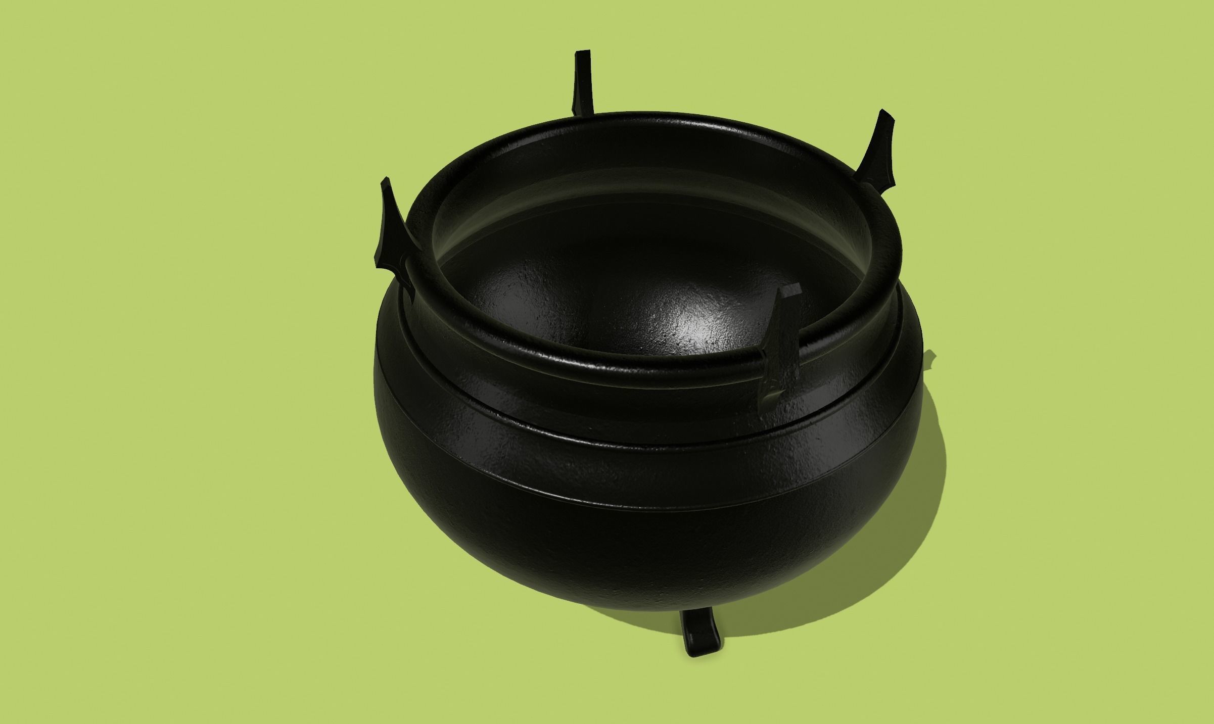 Dollhouse Cauldron 3D print model_2