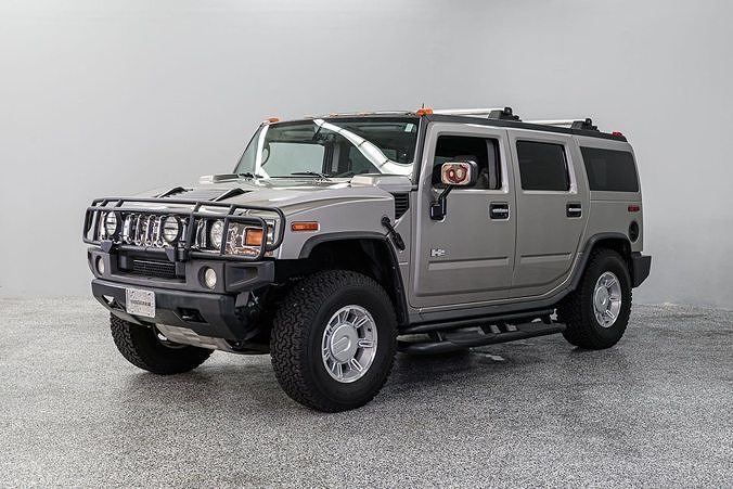 Hummer H2 SUV  Stylized Game Ready Vehicle 3D Model  3D model