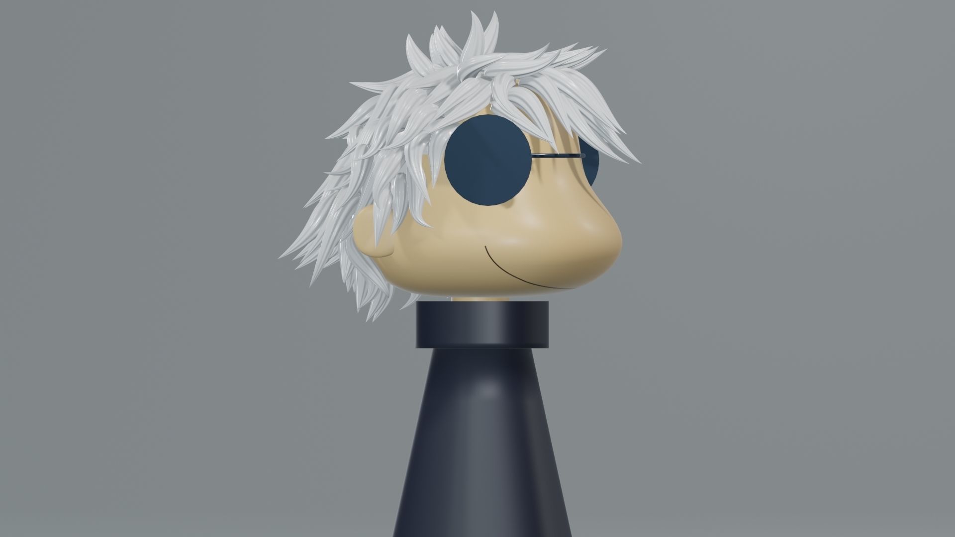 Satoru Gojo 3D model_2