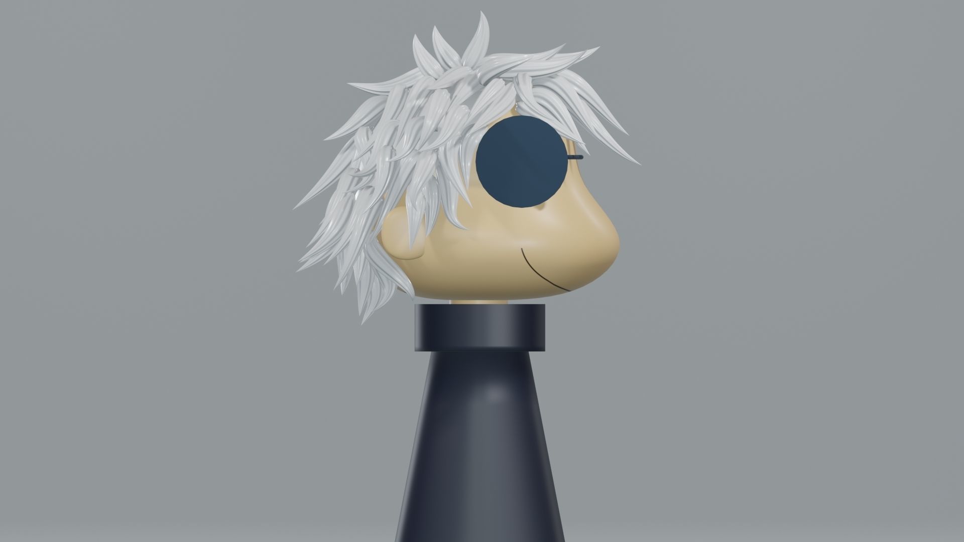 Satoru Gojo 3D model_1