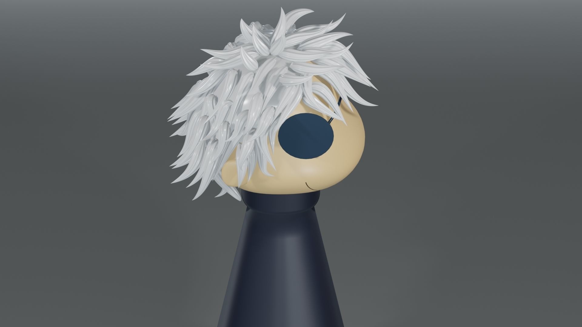 Satoru Gojo 3D model_4