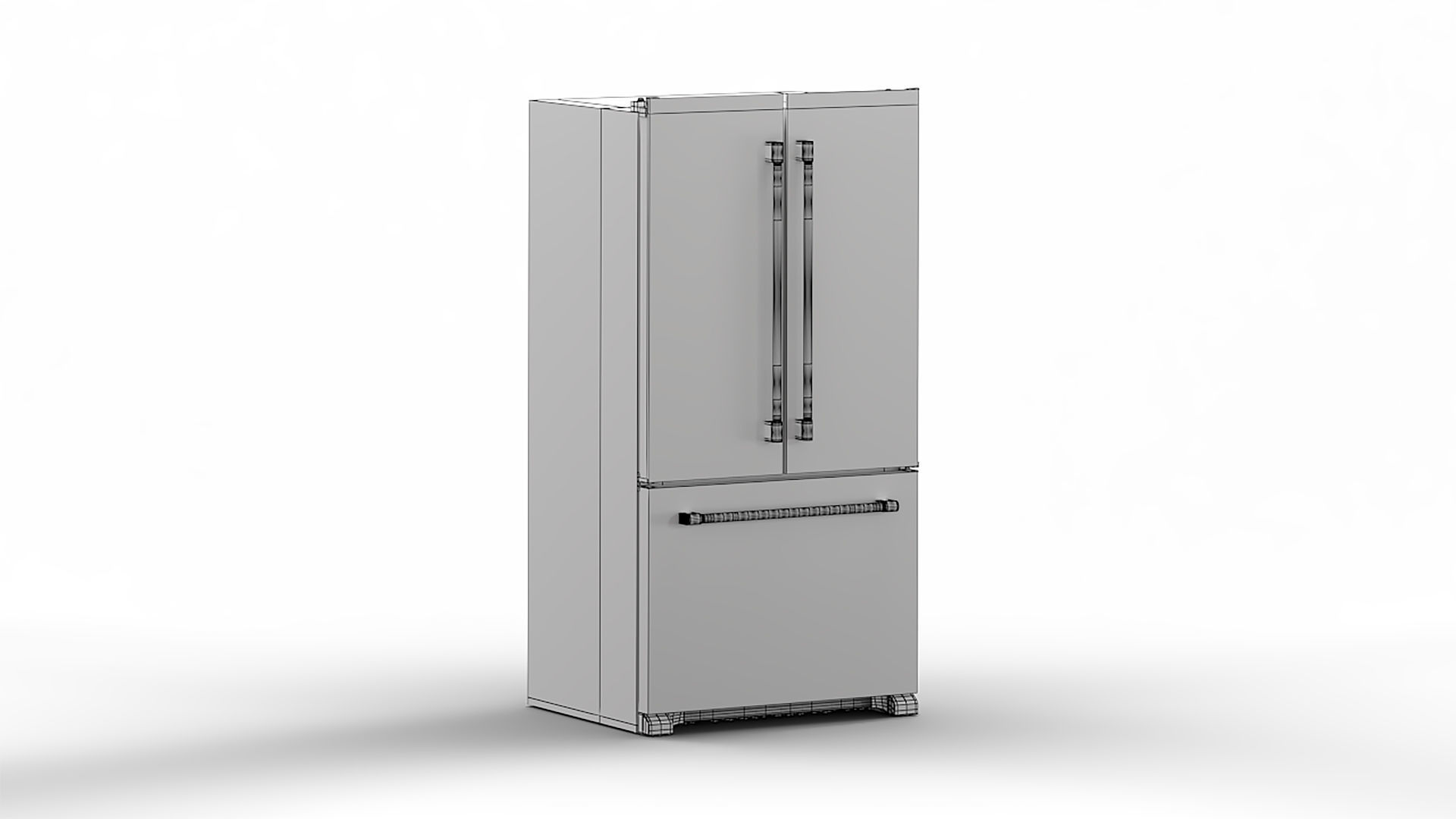 JennAir Rise Refrigerator JFFCF72DKL 3D model_2