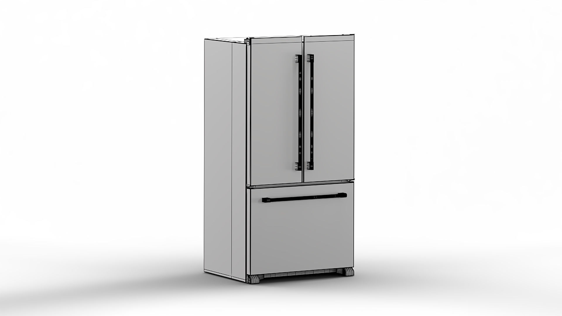JennAir Rise Refrigerator JFFCF72DKL 3D model_3