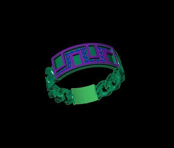 Rings 3D print model_2