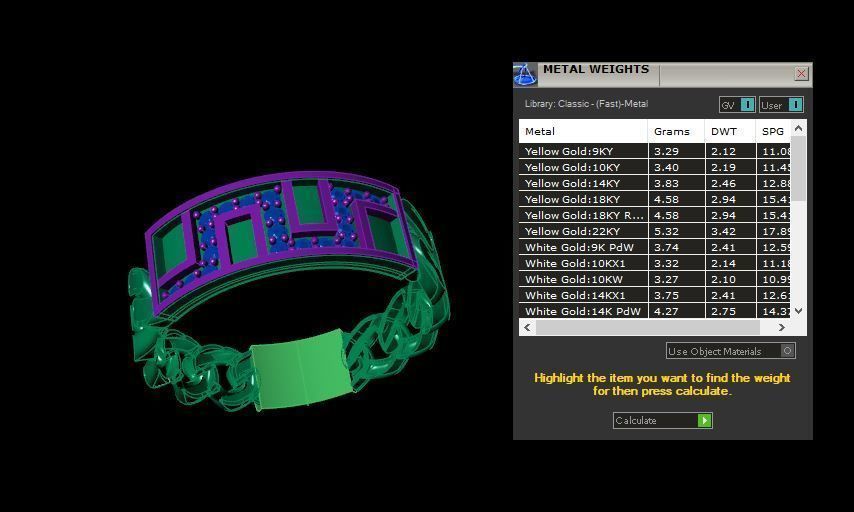 Rings 3D print model_4