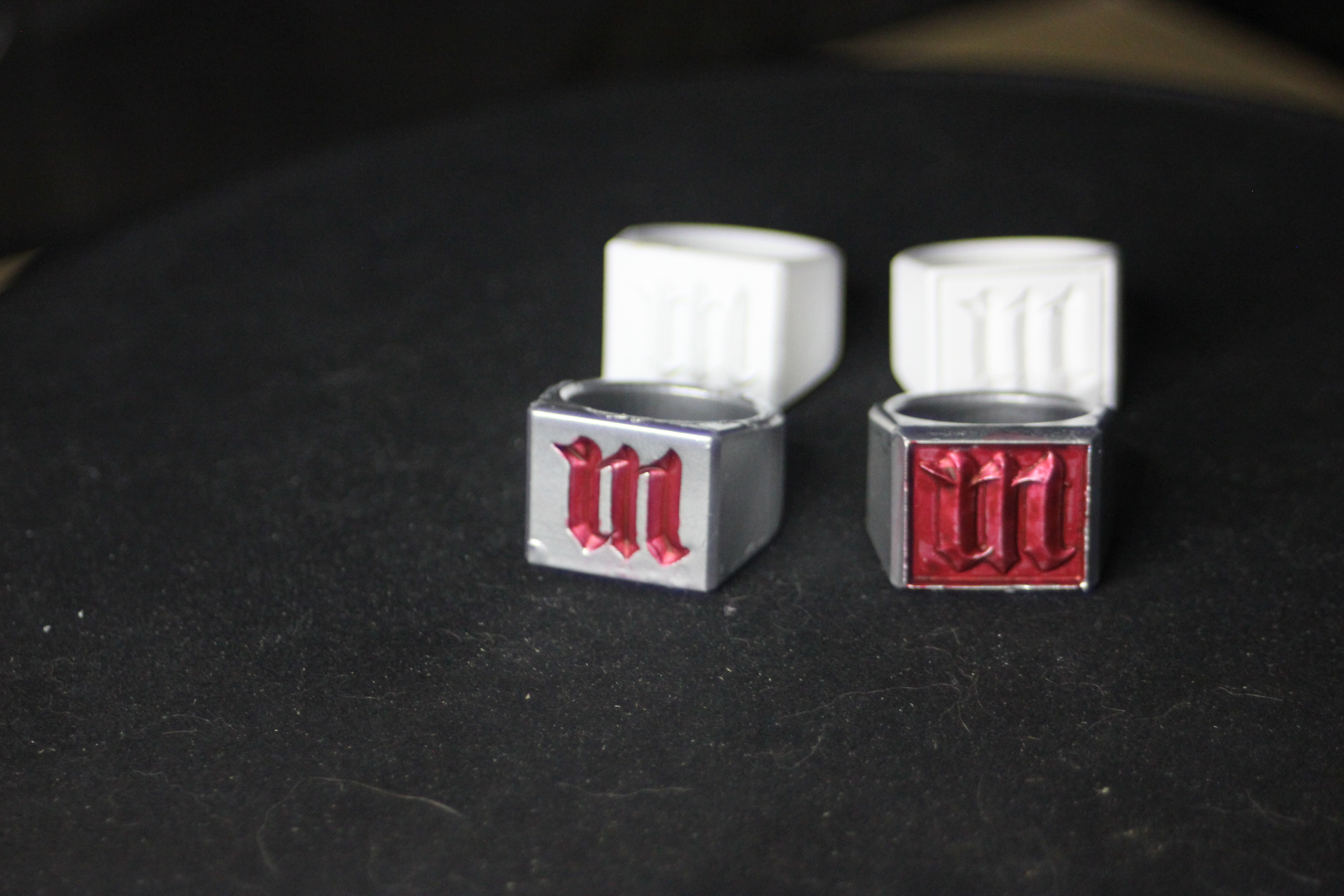 Mother Energy Signature M Logo on a Ring 3D print model_2