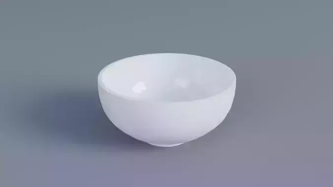Bowl Low Poly