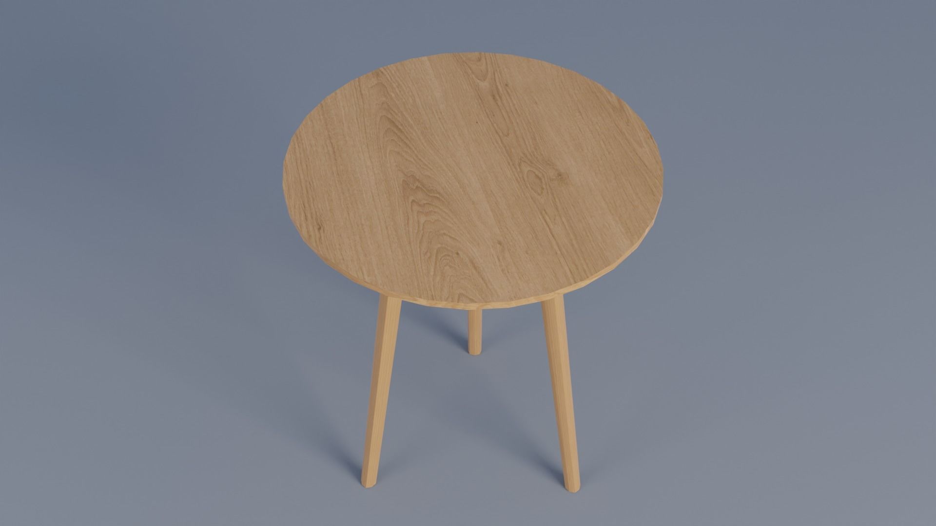 Bondt Side Table Low-poly 3D model_1