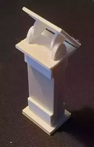 Railbed support 3D print model
