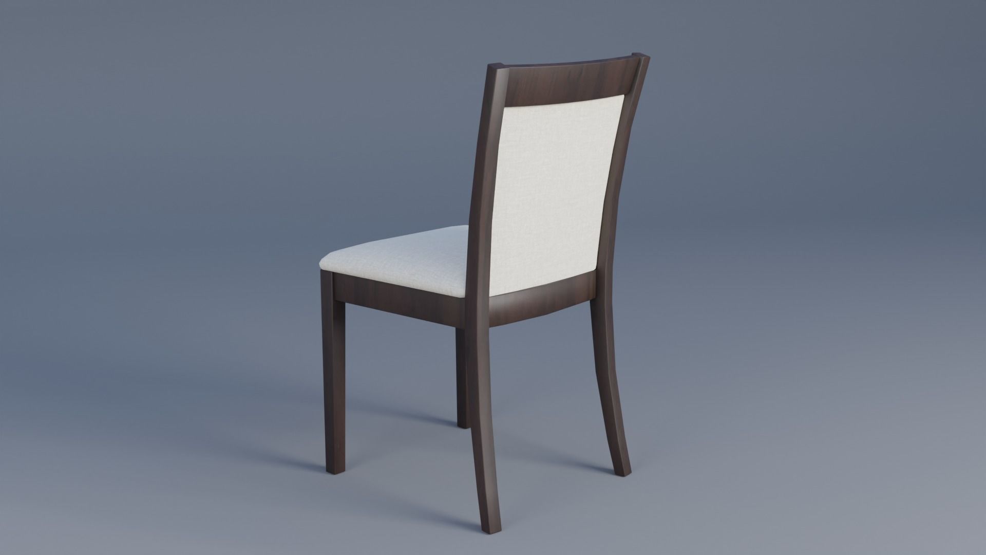 Chair Low-poly 3D model_2