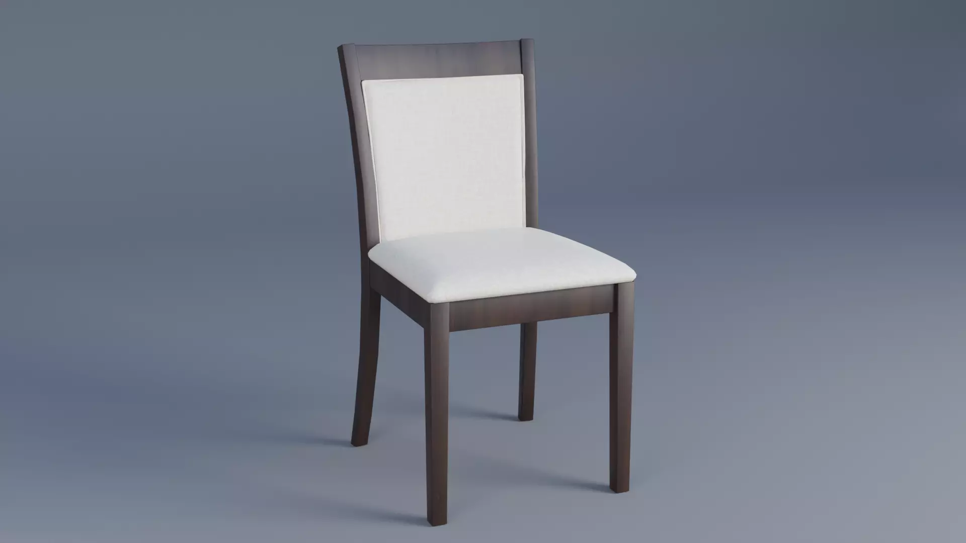Chair Low-poly 3D model_0