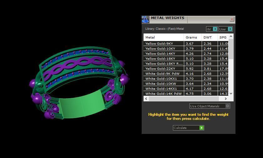 Rings 3D print model_4