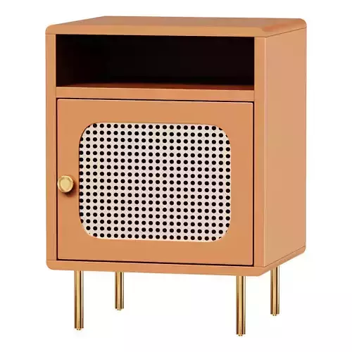 Redpop Rattan Bedside Table