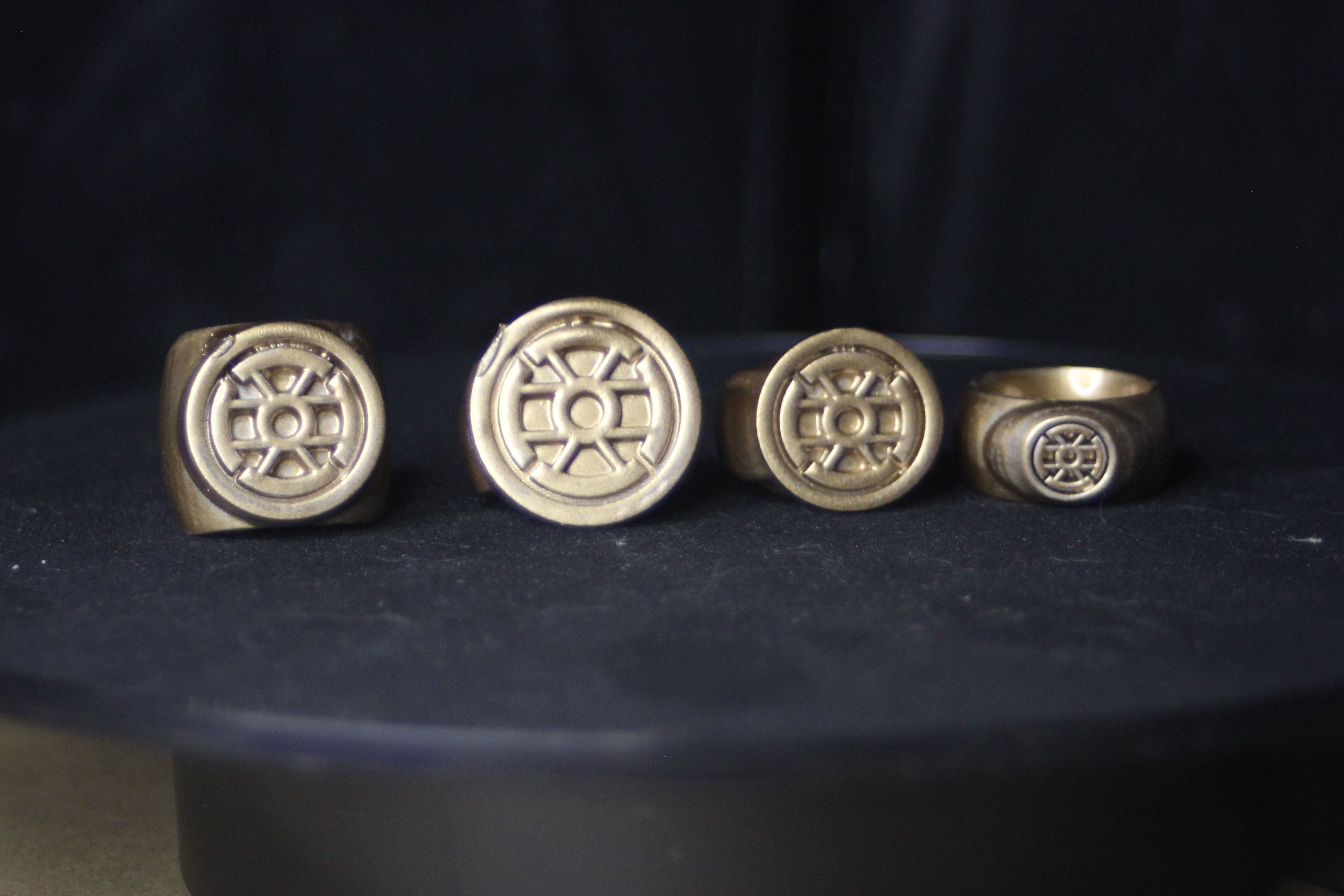 DC Comics Lantern Rings - All Including Gold and Phantom 3D print model_9