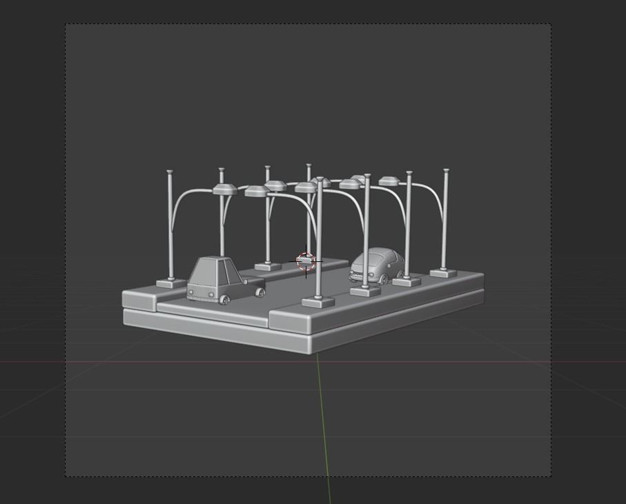 Traffic 3d Illustration Icon Pack 3D model_16