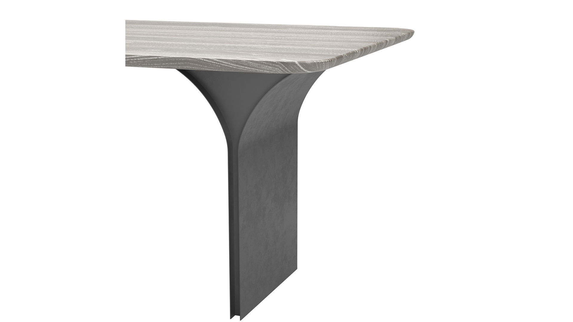 Rolf Benz 990 rectangle dining table 3D model_1