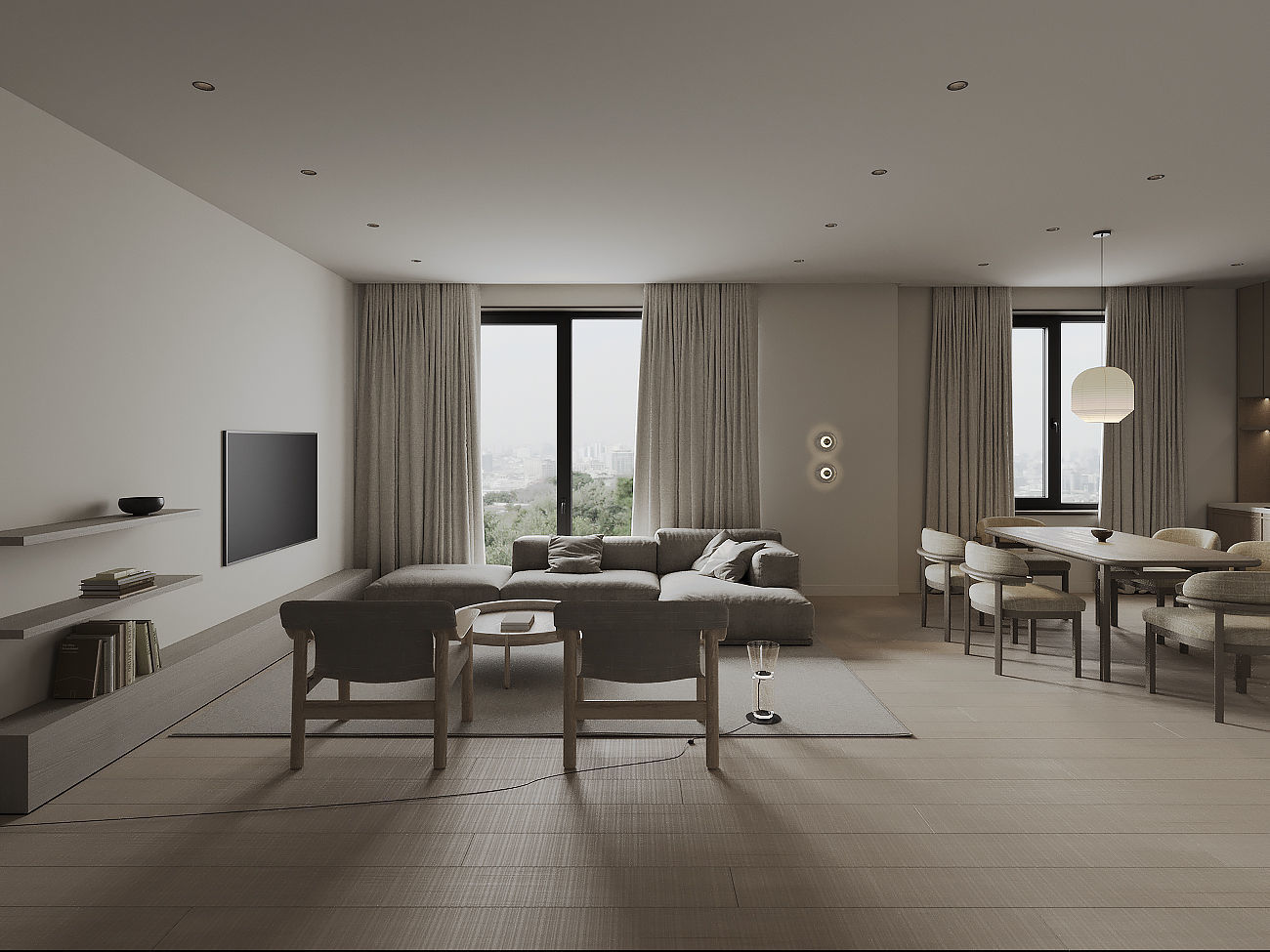 Cozy home interior 3D model_3