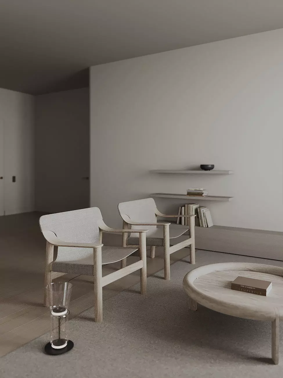 Cozy home interior 3D model_0