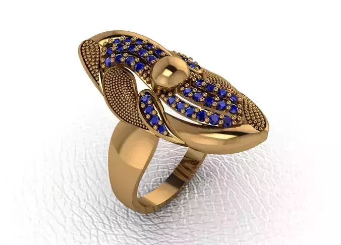 ring 4 piece  drawing 3d rihone drawing ring rings ring models 